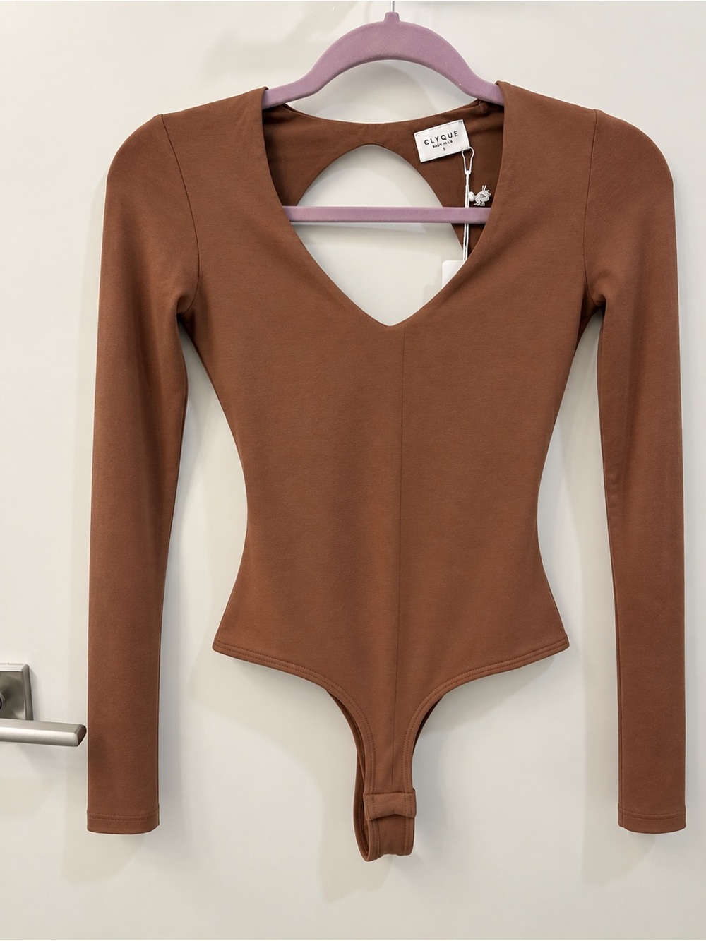 Clyque Lily Bodysuit Bronze Small NWT